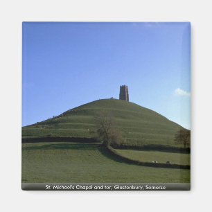 St Michael Kapelle und Felsen, Glastonbury, Magnet
