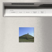 St. Michael Kapelle und tor, Glastonbury, Somerse Magnet (In Situ (Geschirrspüler))