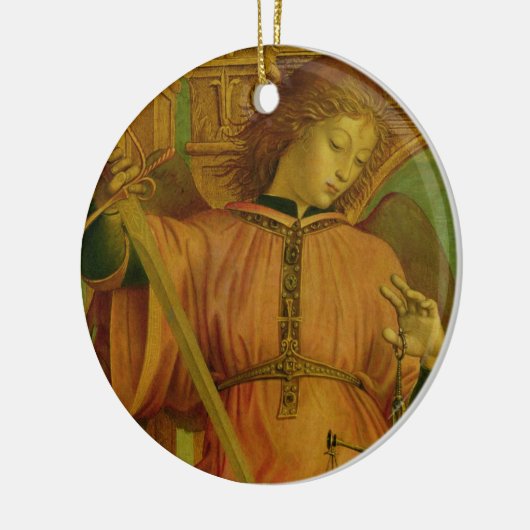 St Michael Keramikornament (Links)