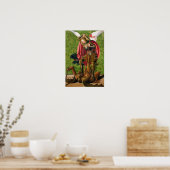 St. Michael Killing the Dragon Poster (Küche)