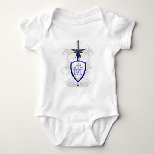 St Michael Klinge Baby Strampler (Vorderseite)