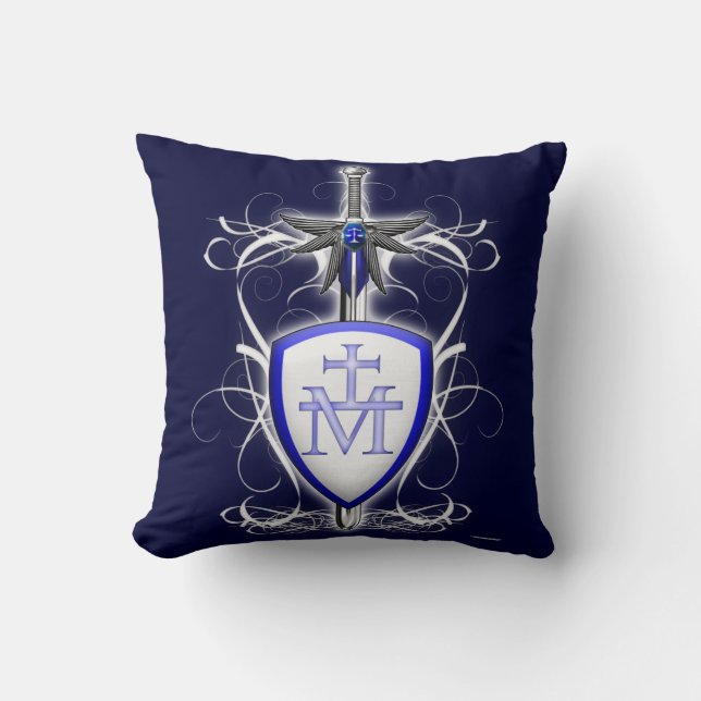 St Michael Klinge Kissen (Vorderseite)