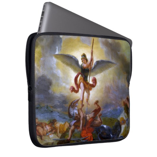 St. Michael laptop sleeve  (Vorne Rechts)