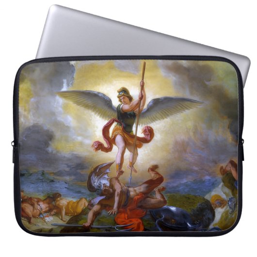 St. Michael laptop sleeve  (Vorderseite)