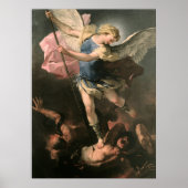 St. Michael, Luca Giordano (Fa Presto) Poster (Vorne)
