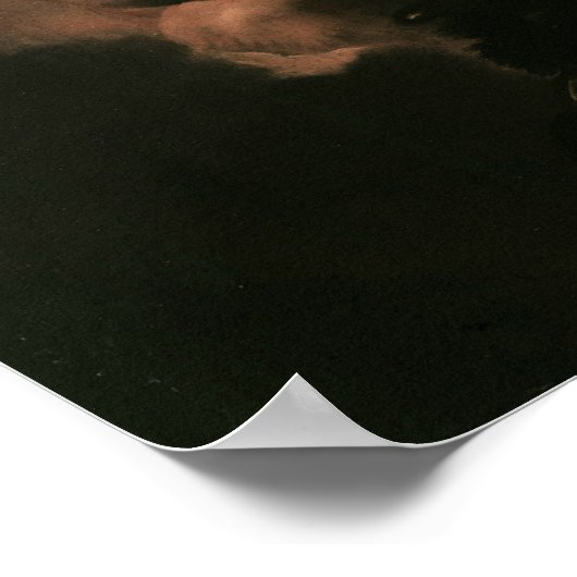 St. Michael, Luca Giordano (Fa Presto) Poster (Ecke)