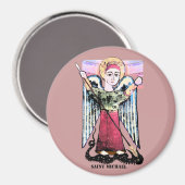 St Michael Magnet (Vorderseite/Rückseite)