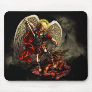 St Michael Mousepad