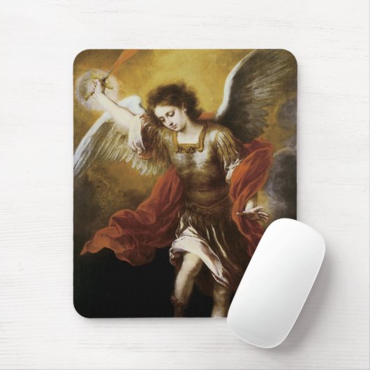 St Michael Mousepad (Mit Mouse)