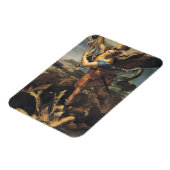 St. Michael Overwhelming the Demon, 1518 Magnet (Linke Seite)