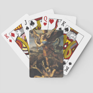 St. Michael Overwhelming the Demon, 1518 Spielkarten