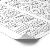 ST. MICHAEL PATRON SAINT OF MARINES POSTER (Ecke)