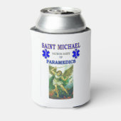 ST. MICHAEL PATRON SAINT OF PARAMEDICS DOSENKÜHLER (Kanne Rückseite)