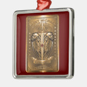 St. Michael Patron St. Paratroopers Metal Ornament Aus Metall (Links)