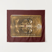 St. Michael Patron St. Paratroopers Wandteppich (Vorderseite (Horizontal))