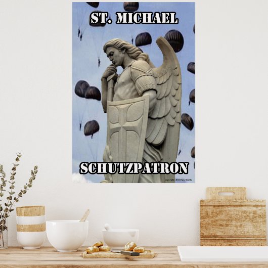 St. Michael Poster (Küche)