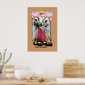 St Michael Poster (Küche)