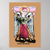 St Michael Poster (Vorne)