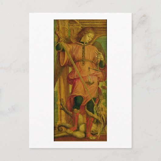 St. Michael Postkarte (Vorderseite)