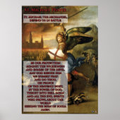 St. Michael Prayer Poster (Vorne)