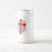 St Michael - Schild Bierglas (Vorderseite Links)