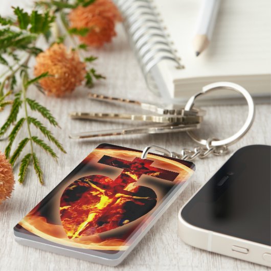 St. Michael Schlüsselanhänger (Vorderseite rechts)