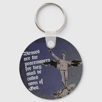 St. Michael - Schutzheilige der Polizeibeamten Schlüsselanhänger