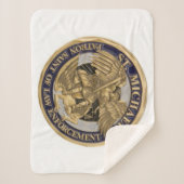 St Michael, Schutzpatron der Polizisten Sherpadecke (Vorderseite)