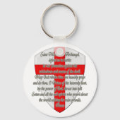 St. Michael - Shield Schlüsselanhänger (Vorderseite)