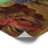 St. Michael Slay der Drache Poster (Ecke)