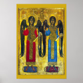 St Michael & St Gabriel Archangel icon 01B Poster (Vorne)