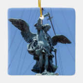 St. Michael statue - Castel Sant'Angelo top, Rom Keramikornament (Vorderseite)