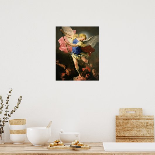 St. Michael the Archangel 21 Poster (Küche)