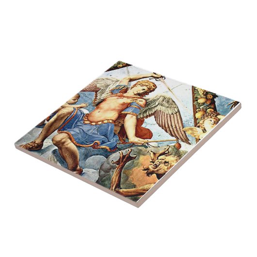 St. Michael the Archangel 22 Keramik Tile Fliese (Seite)