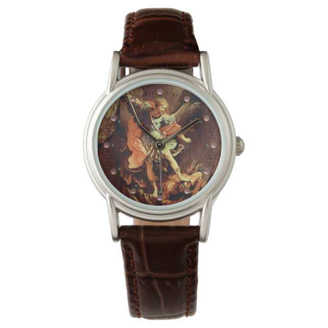 St. Michael the Archangel Armbanduhr (Vorderseite)