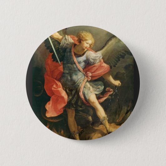 St. Michael the Archangel Button (Vorderseite)
