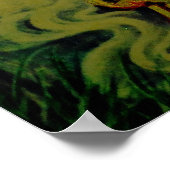 St. Michael The ArchAngel Canvas Print Poster (Ecke)