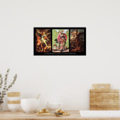 St MICHAEL THE ARCHANGEL COLLECTION Poster (Küche)