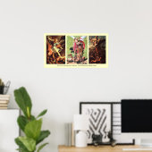 St MICHAEL THE ARCHANGEL COLLECTION Poster (Heimbüro)