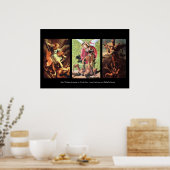 St MICHAEL THE ARCHANGEL COLLECTION Poster (Küche)