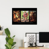 St MICHAEL THE ARCHANGEL COLLECTION Poster (Heimbüro)