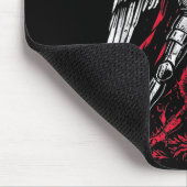 St Michael The Archangel Defeats Satan Catholic Mousepad (Ecke)