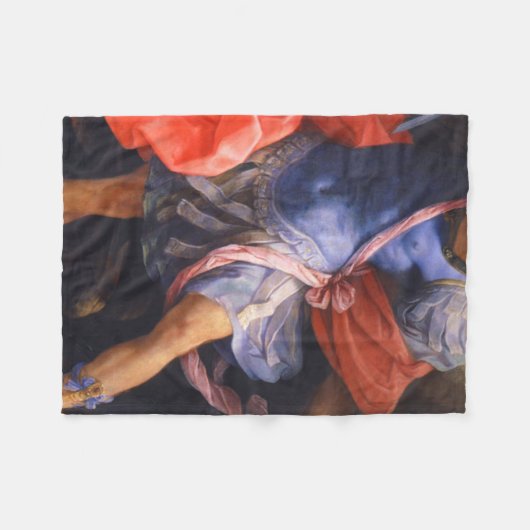 St Michael The Archangel Fleecedecke (Vorderseite (Horizontal))