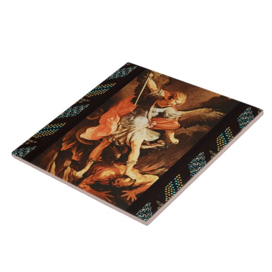 St. Michael the Archangel Fliese (Seite)