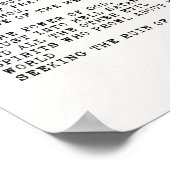 St Michael the Archangel Gebet Poster (Ecke)