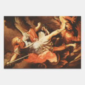 St. Michael the Archangel Geschenkpapier Set (Vorderseite 2)