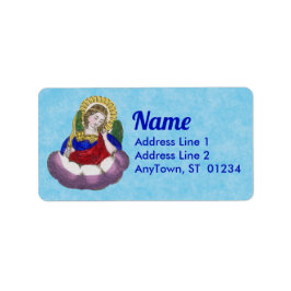 St. Michael the Archangel (M 009) Adressaufkleber