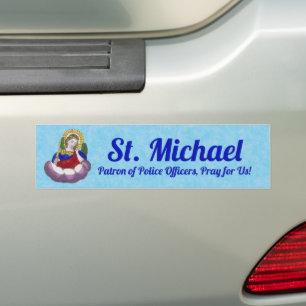St. Michael the Archangel (M 009) Autoaufkleber