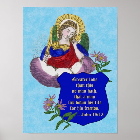 St. Michael the Archangel (M 009) Poster (Vorne)