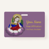 St. Michael the Archangel (M 009; Stil 1) Ausweis (Rückseite)